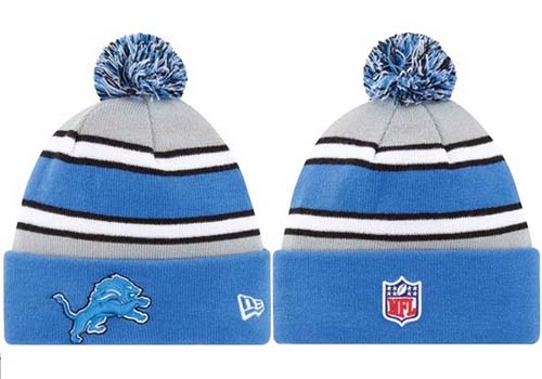 NFL Detroit Lions Logo Stitched Knit Beanies 008